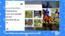 L'étrange pose de Patrice Evra fait rire les internautes !