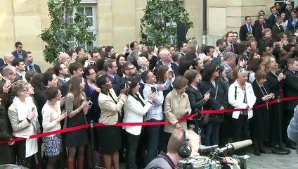 Passage à témoin entre Jean-Marc Ayrault et Manuel Valls
