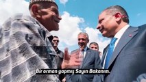 Sağlık Bakanı Dr. Fahrettin Koca Mardin'de Hastane Bahçesine Ağaç Dikti