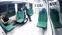 Une fillette possédée terrorise les passagers du métro