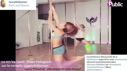 Exclu Vidéo : Laury Thilleman de plus en plus sexy : elle assure en pole dance !