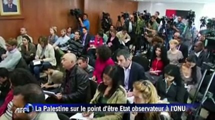 ONU: la Palestine sur le point d'obtenir le statut "d'Etat observateur non membre"