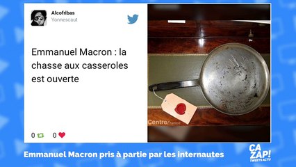 Les internautes taillent un costard à Emmanuel Macron