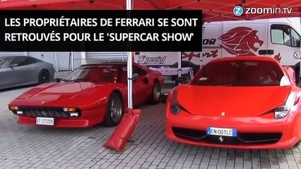 Leur passion : les Ferrari