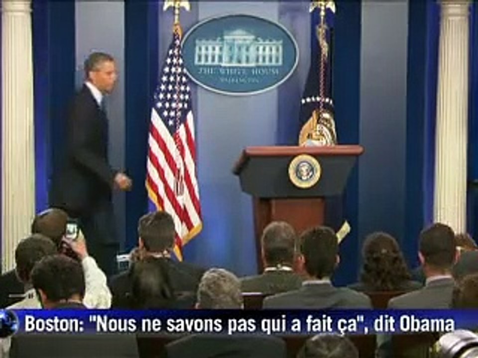 Double explosion au marathon de Boston: trois morts, plus de cent blessés