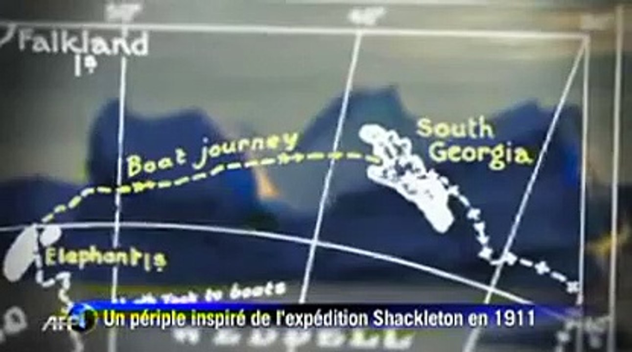 Sur les traces de Shackleton dans l'enfer blanc de l'Antarctique