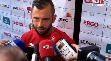 Defour: 'Marc Wilmots nous a surpris aussi'