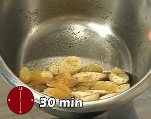 Sabayon de clémentines épicées au champagne