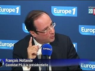 Hollande se démarque systématiquement de Sarkozy