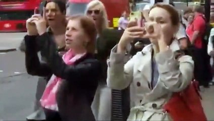 Une lévitation dans Londres pour Pepsi Max