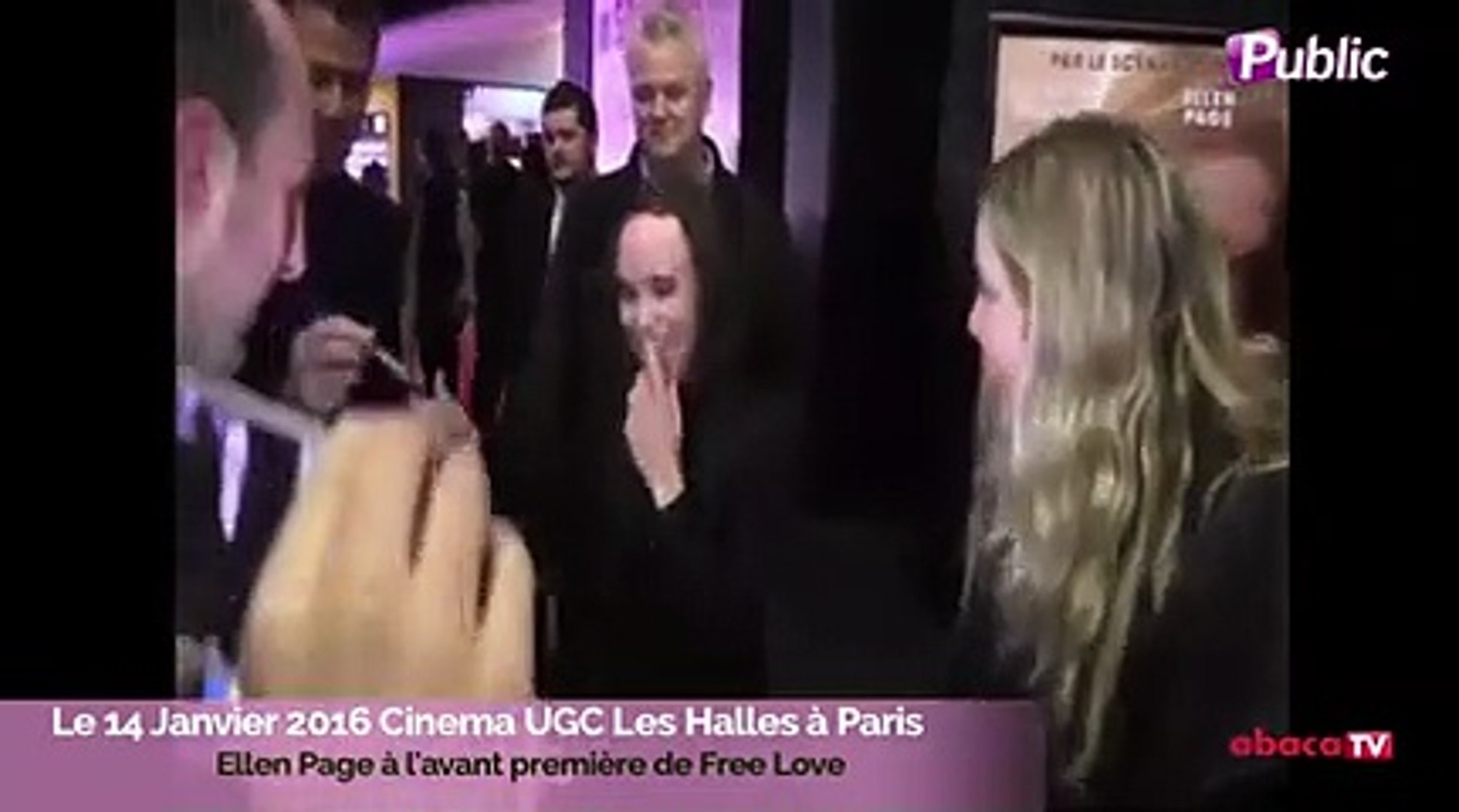Exclu Vidéo : Ellen Page : Son combat contre l'homophobie continue avec  Free Love à Paris ! - Vidéo Dailymotion