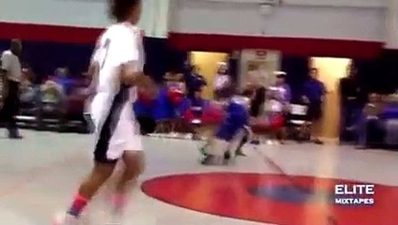 Une prodige du basketball de 9 ans joue déjà dans la cours des grands