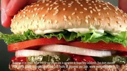 Pub Eurostar : "Burger King, à deux pas d'ici"