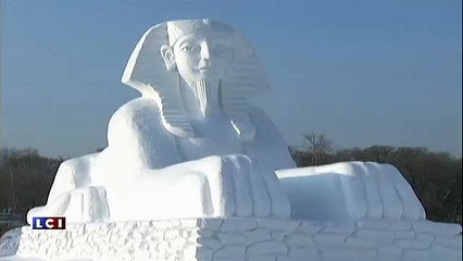 Harbin, la ville faite de glace en Chine !