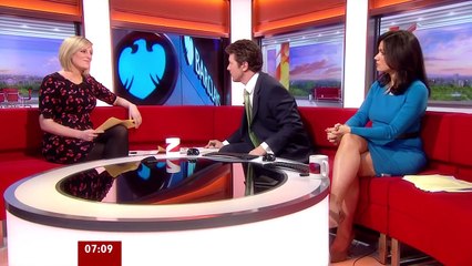 Susanna Reid, la journaliste britannique sexy très "Basic Instinct"