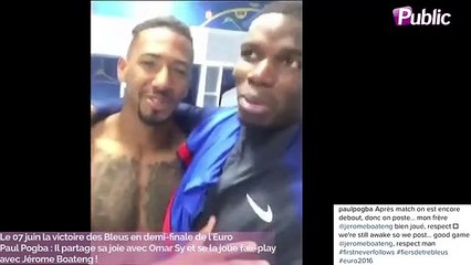 Paul Pogba : Il partage sa joie avec Omar Sy et se la joue fair-play avec Jérome Boateng !