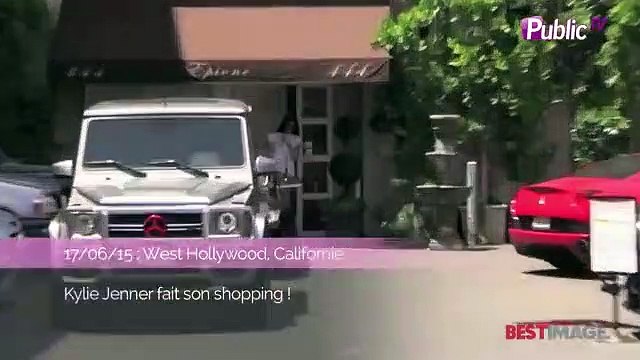 Exclu Vidéo : Kylie Jenner : elle s'offre une virée chez Fred Segal à Hollywood !