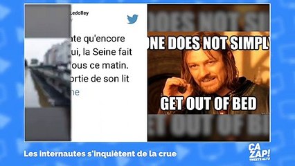 Crue de la Seine : la réaction des internautes sur les inondations