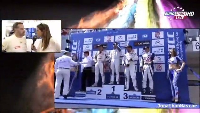 Laury Thilleman clashée par le pilote Yvan Muller en direct