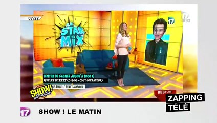 Christophe Lambert offre une petite culotte à Anne-Sophie Lapix