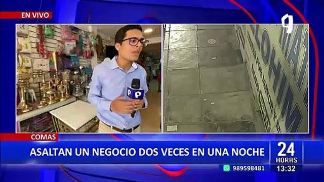 Local de eventos sufre robo dos veces en una misma noche