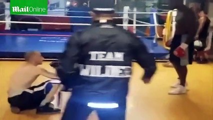 Ne jamais troller un champion de boxe, on ne sait jamais si un jour on le croise