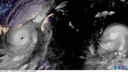 Typhoons churn in Western Pacific as Saola expected to hit Hong Kong