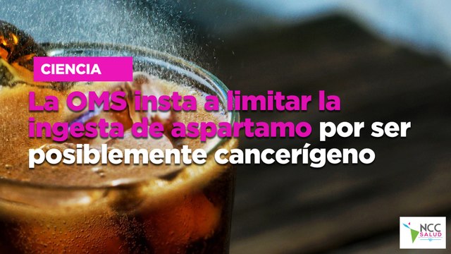 La OMS insta a limitar la ingesta de aspartamo por ser posiblemente cancerígeno
