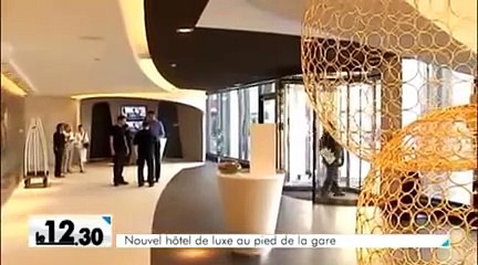 Hôtel avec vue sur le quai de la gare