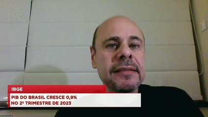 98Talks | PIB do Brasil cresce 0,9% no 2° trimestre de 2023, diz IBGE