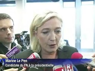 Marine Le Pen sort ses chiffres, l'immigration et l'Europe dans le viseur