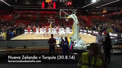 Mondial de basket-ball : les Turcs ignorent totalement le haka des Néo-Zélandais