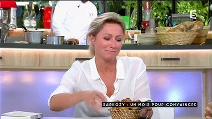 Nicolas Sarkozy donne le prix des chouquettes