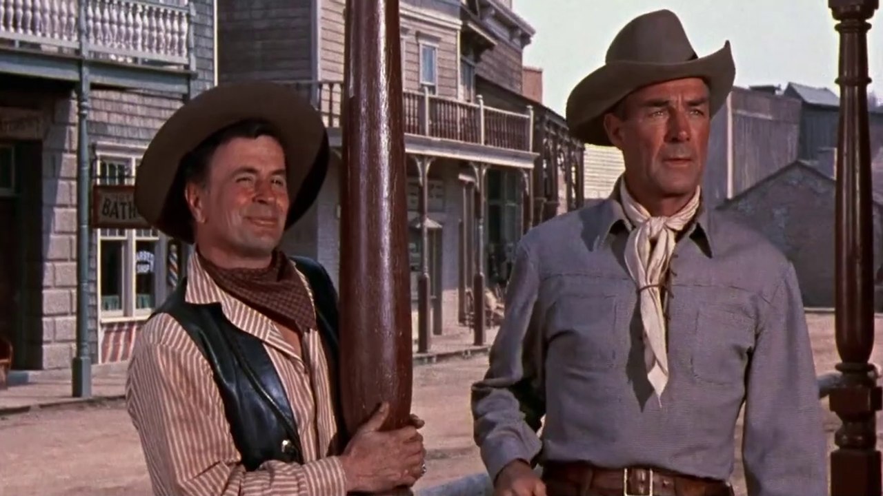 Decision At Sundown  (1957)  Randolph Scott.  Full Western Movie