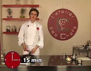 Blanc et noir de risotto aux calamars