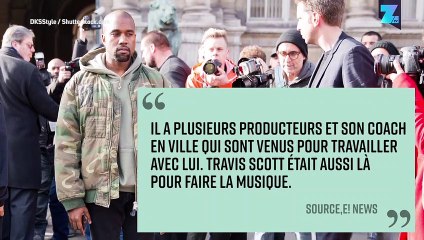 Kanye West travaille sur un nouveau projet au ski
