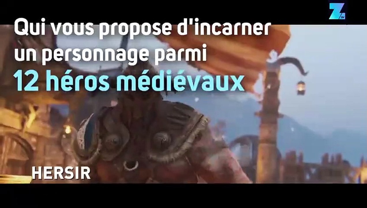 De l'action à l'époque médiévale dans le jeu For Honor