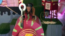 Jade Lagardère à l'épreuve des cylindres dans Fort Boyard