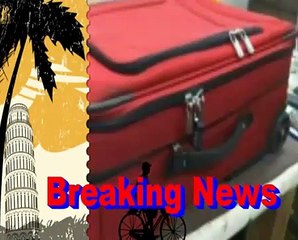Démonstration  : il est très facile de forcer votre valise, même avec un cadenas !