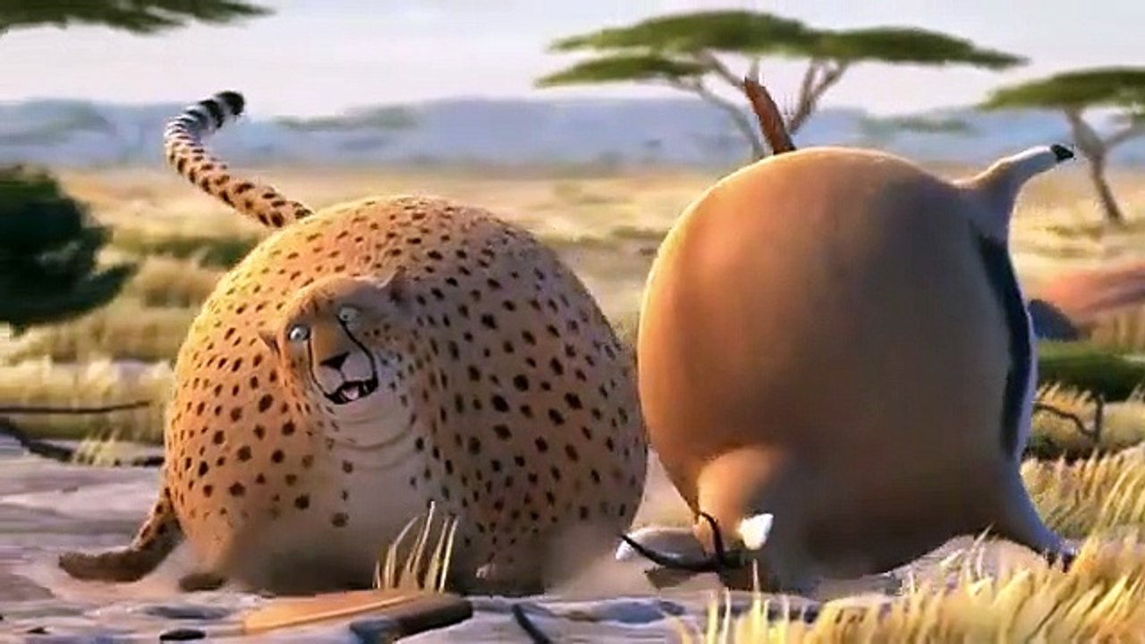 "Rollin' Safari" Et si tous les animaux étaient ronds.