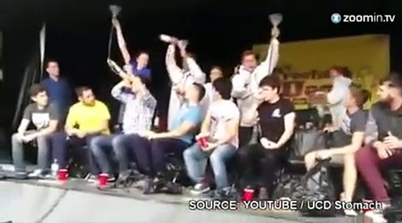 Bourré lors d'une beuverie, il chute dans son vomi!