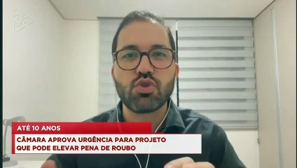 98Talks | Câmara aprova urgência para PL que pode elevar pena de roubo para até 10 anos