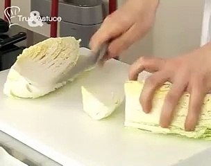 Sauté de porc au miel et soja, chou chinois et pois gourmands