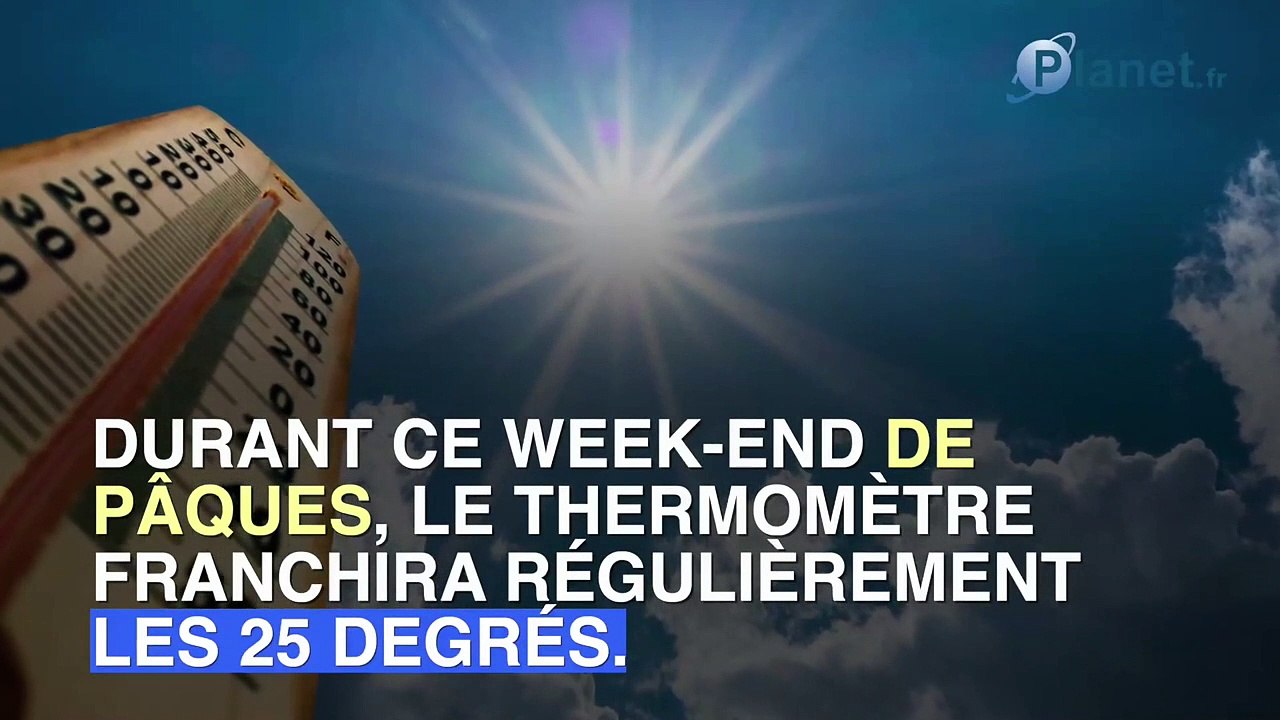 Météo : un week-end de Pâques estival