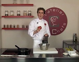 Camembert farci à la pomme et à la poire