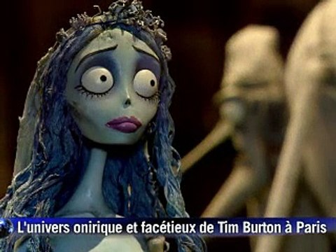 L'univers onirique et facétieux de Tim Burton accroché à Paris