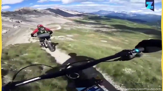 Extrême : le ride de moutain bike le plus dingue
