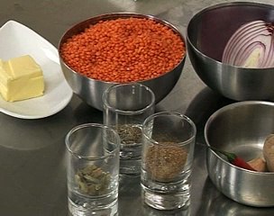 Dhal de lentilles corail