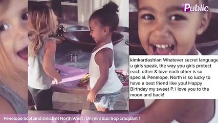 Penelope Scotland Disick et North West : Un mini duo trop craquant !