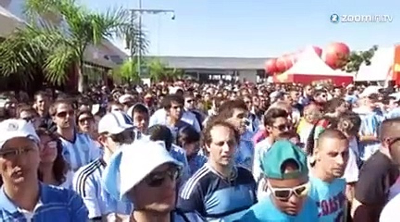 Mondial: les supporters argentins exultent à São Paulo